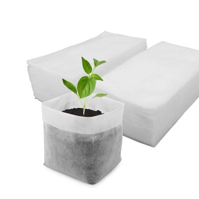 Cina Waterproof Garden Grow Fabric Eco - Friendly Non Woven Seedling Pots Agriculture Fabric in vendita