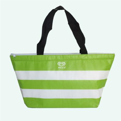 中国 Custom Eco Friendly Nonwoven Shopping Bag Cooler Bag Food Delivery Insulated Cooler Bag With Custom Logo 販売のため