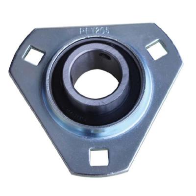 China Factory PFT Series Agricultural Machinery Accessories External Spherical Steel Plate Stamping Supporting Seat Pillow Block Housing Bearing for sale