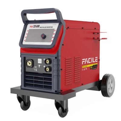 China Pulse MIG Welder 28MM Plate Thickness Multifunction Portable Multifunction Synergic MIG Welding Machine for sale