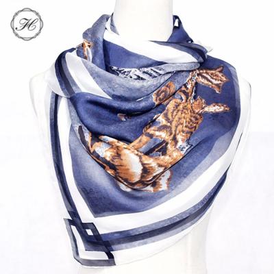 China Square Silk Scarf Long Scarf Free Sample No MOQ My Own Digital Scarf Printing New Chiffon Chiffon Scarf for sale