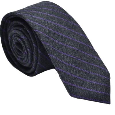 China Classic Business Men Neck Ties Wool Like Plaid Style Neck Ties For Men for sale