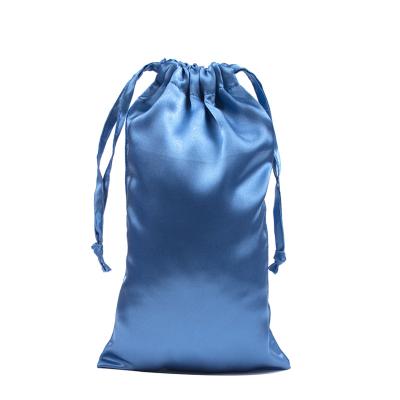 China Fashion Fashion Silk Like Fabric Drawstring Package Pouch Bags for sale