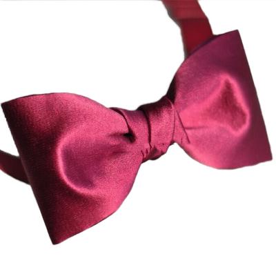 China High Quality Custom Verified Printed 100% Silk Female Bow Ties For Men for sale