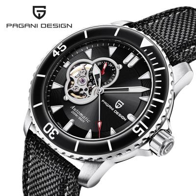 China DIVER PAGANI DESIGN new men watch classic sport 200m waterproof watch relogio masculino fashion brand silicone mens automatic watches for sale