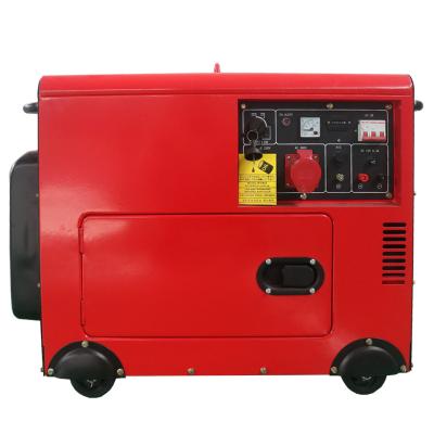 China Home Use Super Silent Air Cooling 5 KVA 5kw 5.5kva KD3500E-T Diesel Generator Set for sale