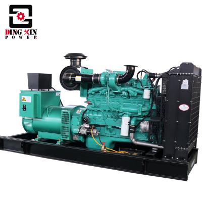 China Factory Supply 400kw Diesel Dynamo Generator Genset and Parts with Cummins 6 Cylinder Engine 500 KVA Generator DX400GF for sale