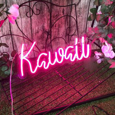 China Custom Pink Hospitals Neon Sign Kawaii LED Neon Sign Bedroom Light Wedding Sign Party Room Home Wall Decor for sale