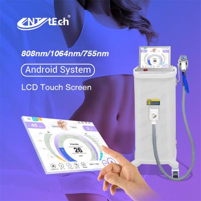 China Hair Removal All Types 808nm Laser Hair Removal Machine Professional Painless Permanent Skin Laser for sale