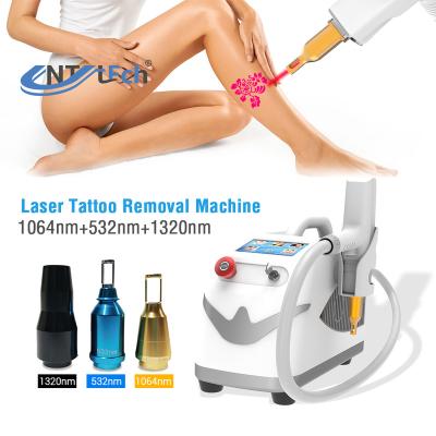 China Pigment Removal CE Certificated Portable Nd Yag Carbon Laser Facial Machine For Remove Tattoo for sale