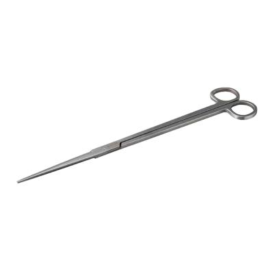 China Sustainable Stainless Steel Water Weed Trimming And Pet Landscape Feeding Multifunctional Scissors for sale