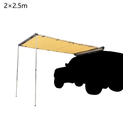 China Waterproof. DANCHEL OUTDOOR 2x2.5M SUV TRUCK VAN 420D Oxford Car Side Awning Roof Top Tent for Camping Outdoor for sale