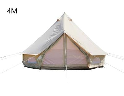 China Straight Bracing Type DANCHEL OUTDOOR High quality 4m Oxford Heavy Duty bell tent beach tent camping tent for sale