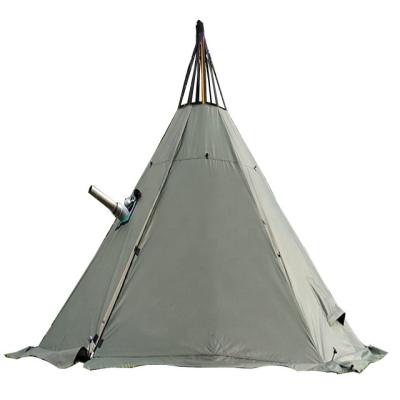 China Eco-friendly DANCHEL OUTDOOR 2020 new arrival 2-3 preson Four Seasons Waterproof Pyramid Tent for sale