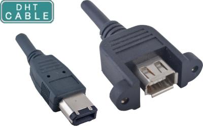 China High Speed IEEE 1394 Firewire Cable , Long Firewire Cable For Automation Equipment for sale