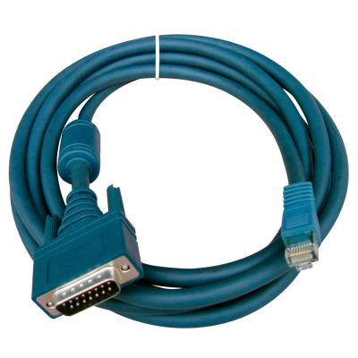 China High Flex Camera Long Ethernet Cable RJ45 To DB15 Pin With Gigabit Ethernet Vision for sale