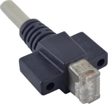 China Cat 6 RJ45 Vertical Fastest Ethernet Cable Assemblies For Machine Vision Systems for sale