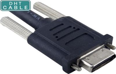 China SCSI Interface Type 10 Pin High Density Cable Round Shape Black Or Customized for sale