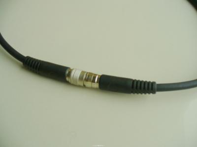 China Coaxial Type Hirose Cable PVC Sheath Material With Circular Coupled Connector for sale