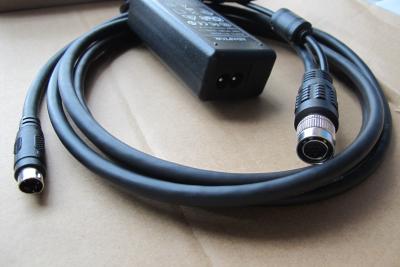 China Industrial Security Camera Power Supply 1.0 Meters With 12 Pin Female HIROSE Connector for sale