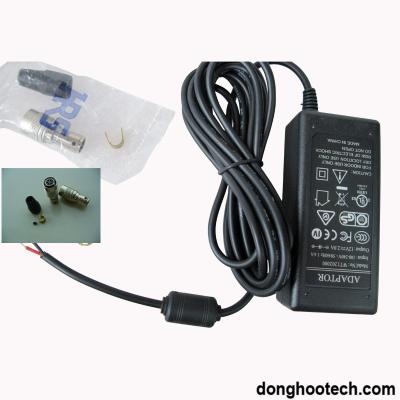 China Black / Grey Switching Camera Power Supply 12 Volt 1 Amp DC 6 Pin 5 Meters for sale