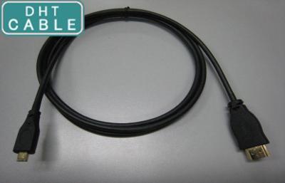 China High Definition Custom Made Cables HDMI A Type Male To D Type Male For LCD Monitor for sale