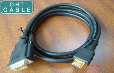 China Durable Multipurpose Custom Made Cables HDMI To DVI Adapter 9.8 Feet 3 Meters for sale