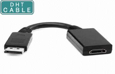 China Professional Custom Cable Custom Cable Assemblies , DP To HDMI Cable Adapter 15CM for sale