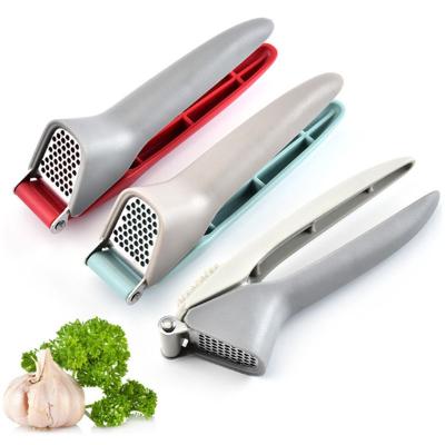 China Lixsun Food Grade Stainless Steel Soft Hand Best Sustainable Garlic Press Slice for sale