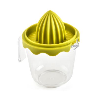 China Viable Hand Squeezer Plastic Orange Juicer Manual Orange Lemon Squeezer for sale