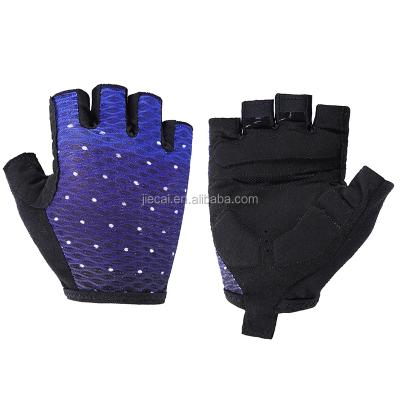 China Cycling Gloves Custom OEM Backing Half Finger Cycling Gloves Cycling Gloves Custom Made for sale