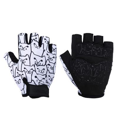 China Anti-slip Recycling Gloves Wholesale Recycling Gloves New Arrival Anti-Slip Gloves Half Finger for sale