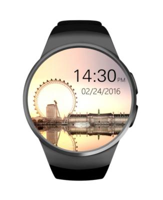 China 3G SmartWatch KW18 Heart Rate Round Screen SIM TF Card Smart Watch kw18 sale directly from smart watch manufacturer for sale