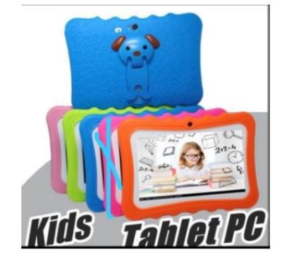 China Learning Tablet Kids Tablet Amazon Hot Seller 7 Inch Quad Core Android Kids WIFI Tablet Q88 Educational Lovely Tablet For Children for sale