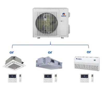 China Gree commercial U-match split type light commercial air conditioner strong cooling and heating for restaurant for sale