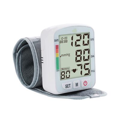 China Plastic sphygmomanometer for the elderly: portable portable digital arm cuff sphygmomanometer for home use for sale