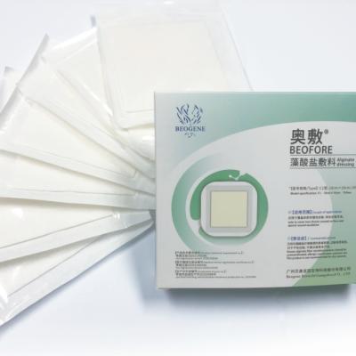 China Transparent Surgical Cotton Dressings Alginate Dressings for sale