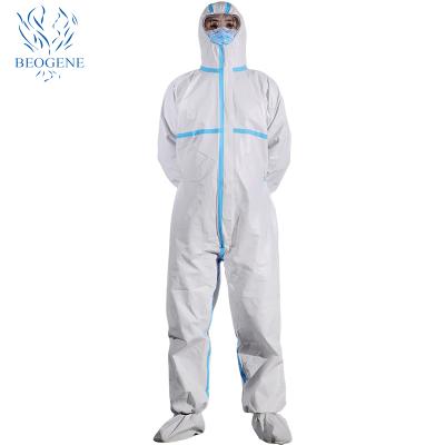 China Factory Direct Selling PPE Medical Coverall Disposable Health Care Protective Coveralls With CE, ISO Certificates for sale