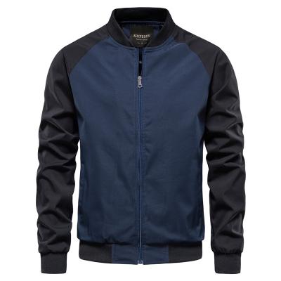 China Waterproof Men's New Spring And Autumn Shoulder-inserted Baseball Suit Flight Jacket for sale