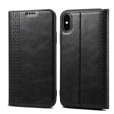 China Anti-Fall Phone Holder Cell Phone Case For Apple iPhone X Wallet Case for sale