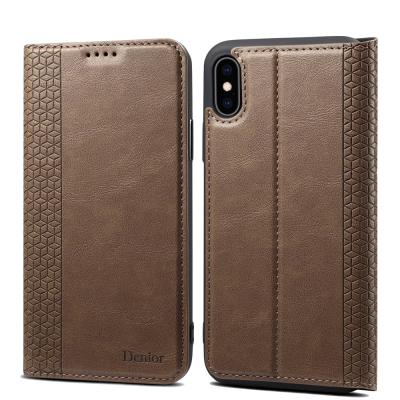 China best Anti-drop Leather Wallet Phone Case For Apple iPhone XS Max With Phone Stand Function for sale