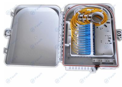 중국 24의 항구 섬유 종료 상자, 저항하는 24Cores 광섬유 FTTH 배급 상자 강우 판매용