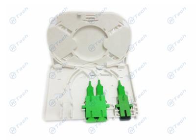 China Multi Funktions-FTTH-Teiler-Kasten 1-4Cores mit Faser-Adapter Sc SX/SC DX zu verkaufen