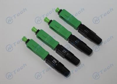 China SC APC Fast Fiber Optic Connectors / Fiber Cable Connector For Distribution Frames for sale