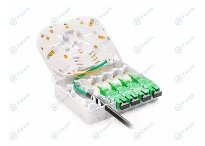 Chine Dimension mince 100 x 80 x 30mm de l'adaptateur FTTH de Sc mini de boîte recto de diviseur à vendre