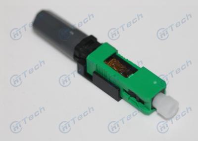 China Rápido monte el conector 110℃ de alta temperatura de los conectores/SC APC de la fibra óptica en venta