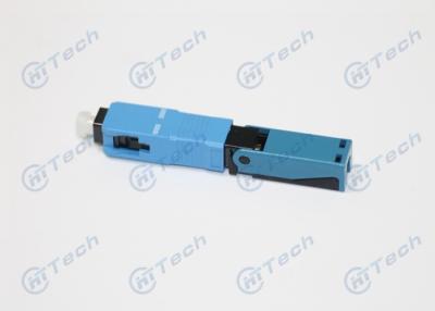 China SC Fiber Optic Fast Connectors Insertion Loss < 0.5db For Telecommunication for sale