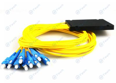 Cina GLI ABS di FTTH/FTTB/FTTX inscatolano il separatore dello SpA, separatore ottico dello SpA di alta attenuazione di riflessione 1x8 in vendita