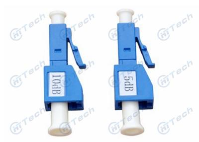 China Bellcore Standare Fiber Optic Attenuator 5dB / 10dB Male To Female Type Easy Operate for sale