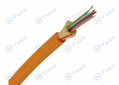 China Tight Buffered Fiber Optic Cable 2-24 Cores Excellent Strip Force Stability for sale